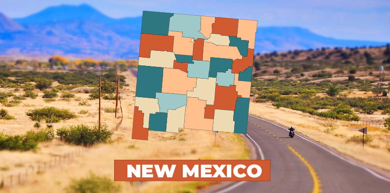 State of New Mexico Venues Map
